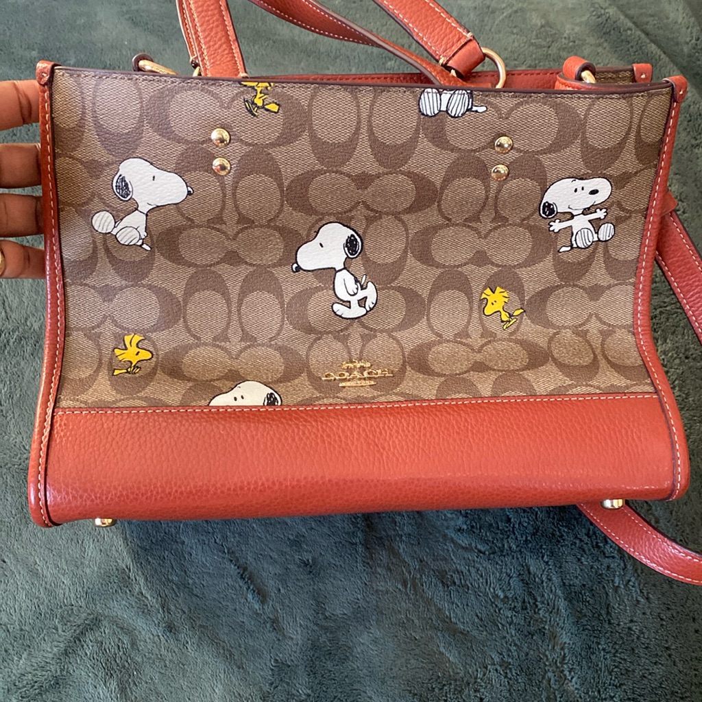 Coach | Bags | Coach X Peanuts Dempsey Carryall With Snoopy